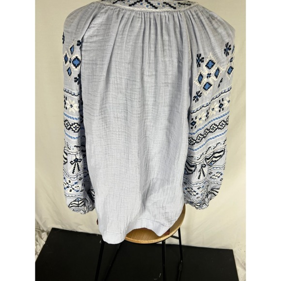 Sundance Moonshadow embroidered top Size Large - Picture 5 of 9